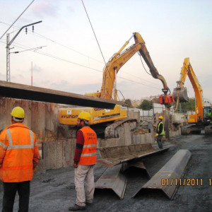 Marmaray BC1 Prj. (Avrupa Yakası) Palplanş İmalatları)