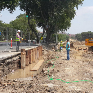 Marmaray CR3(Kazlışeme-Halkalı Arası) Palplanş İmalatlar