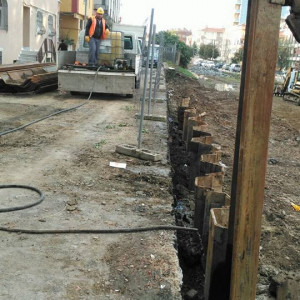 Marmaray CR3(Kazlışeme-Halkalı Arası) Palplanş İmalatlar