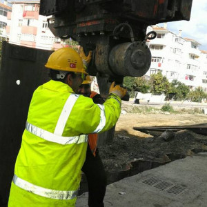 Marmaray CR3(Kazlışeme-Halkalı Arası) Palplanş İmalatlar