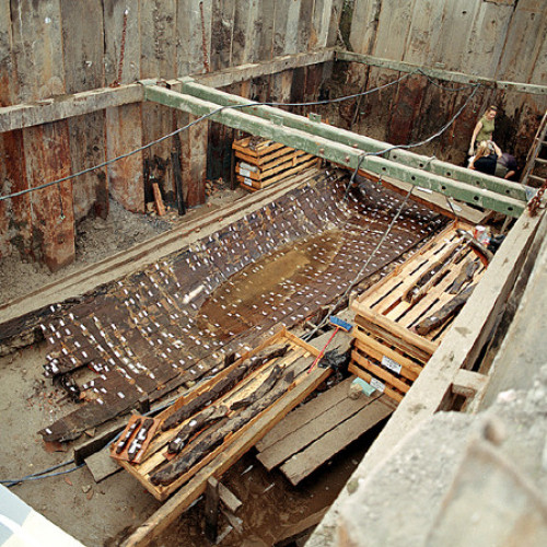 Marmaray BC1 Arkeoloik Kazı Palplanş İmalatları