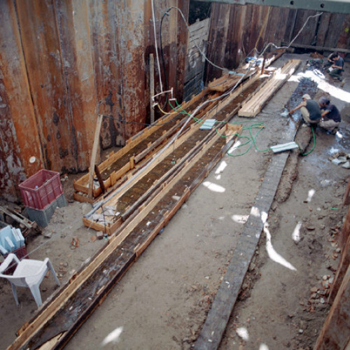 Marmaray BC1 Arkeoloik Kazı Palplanş İmalatları