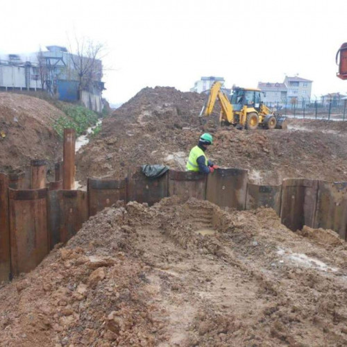 Marmaray CR3 Prj. (Gebze - Sögütlüçeşme) Palplanş İmalatları