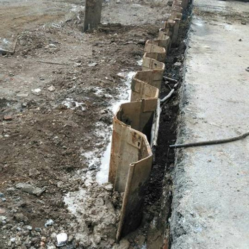 Marmaray CR3(Kazlışeme-Halkalı Arası) Palplanş İmalatlar